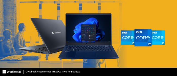 Dynabook Adds 13th Gen Intel Core Processors to Lineup of Professional Grade Laptops